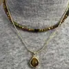 Collar de Perlas Shijia para Mujer 2025 Nuevo Diario Más Fácil de Combinar Cadena para Clavícula de Lujo Ligero Nicho Accesorios de Collar de Gama Alta