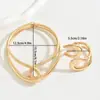 Estilo Metalero Transfronterizo Europeo y Americano Corte Simple Asimétrico Cuello de Primavera para Mujer Elegante y con Estilo Moda Joyería de Alta Gama