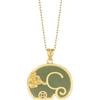 Elefante de la Suerte Hetian Incrustado Xiangyun Plata S925 Creativo Estilo Antiguo Personalidad Retro Temperamento Colgante para Mujer