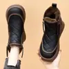 Nuevas Botas Cortas de Moda Casual Impermeables Antideslizantes Cálidas para Mujer, Botas de Nieve, Botas Versátiles, Comercio Transfronterizo, Primavera y Verano 2026