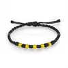 Pulsera de Hilo Rojo Tradicional con Perlas de Fortuna de Oro Puro 999, Perlas de Oro Duro 3D de Oro Puro, Regalo para Novia, Entrega Directa en Transmisión en Vivo