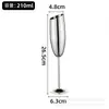 Copa de vino de acero inoxidable 304 de capa única de 500 ml, copa de vino tipo barril de gran capacidad colorida, resistente a caídas, con recubrimiento de cobre