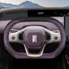 Adecuado para accesorios de modificación interior de cubierta de volante Avita 07/12, cubierta de manija de coche de gamuza para invierno