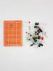 Kit para Iniciantes Wulu Electronics para Aprender Soldagem Básica e Identificação de Componentes, incluindo Componentes Through-Hole e uma Placa de Circuito DIY