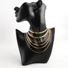 Cadena de Collar de Acero de Titanio Hueso de Serpiente Plana para Mujer, Cadena de Hoja de Diseño de Nicho, Joyería de Collar de Acero Inoxidable, Cadena Lisa Que No Se Desvanece
