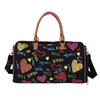Bolsa de Viaje para Mujer de Gran Capacidad, Moderna, Ligera, para Corta Distancia, de Lona, Portátil, Bolsa de Gimnasio, Sentido Avanzado, Bolsa de Equipaje de Viaje