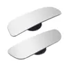 Espejo retrovisor de coche espejo de punto ciego de coche espejo auxiliar de marcha atrás HD ajustable 360 grados borde sin borde arco largo espejo redondo pequeño