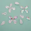 Sementes de melão 9*17mm furo duplo furadeira de costura à mão DIY roupas de dança sapatos e chapéus acessórios com formato furo duplo acrílico flat drill