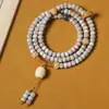 Pulseira de Contas Amarelas Óleo de Frango Estrela Lua Bodhi Formato Antigo 7X8 DIY Estilo Despertar do Leão Contas Budistas Masculinas e Femininas Pulseira de Brinquedo de Madeira Venda por Atacado