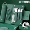 Conjunto de Cortadores de Unha, Cortadores de Unha Anti-Salpicos, Conjunto de Cortadores de Unha Domésticos de Alta Qualidade, Ferramentas de Manicure, Conjunto Completo de Ferramentas de Manicure