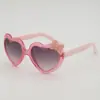 Estilo Coreano para Niños Suaves y Lindos Personalizados Cristal Amor Lazo Moda Fotografía Callejera Parasol Decorativos Anti-UV Gafas de Sol