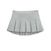 7588-25 Verano Nuevo Estilo Universitario Europeo y Americano Sencillo Casual con Calzoncillos Falda Plisada Anti-correr Falda Falda