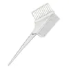Pente AplicADOR de Óleo Tintura de Cabelo com Ponta Branca Ferramenta para Tintura de Cabelo Creme de Coloração Pente Dupla Face Pente Dupla Face Macio Cabelo Ferramenta de Cabeleireiro Pincel de Óleo para Tintura de Cabelo