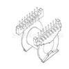 Pq5050 Esqueleto de baquelita Pq5050 Transformador Fire Bull Esqueleto horizontal 8 + 8