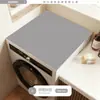 Alfombrilla de Mesa a Prueba de Polvo para Lavadora de Tambor de Barro de Diatomeas, Alfombrilla Doméstica Absorbente de Agua para Encimera, Protección para Refrigerador, Cubierta Antipolvo Antideslizante
