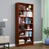 Estantería de madera maciza hecha a medida, armario de almacenamiento de pie, vitrina simple estilo nórdico, armario de almacenamiento, armario doméstico para guardar artículos.