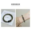 Pulseira Original Caseira de Sândalo Verde Pulseira de Ébano Design de Nicho Feminino Estilo Retrô Chinês Pulseira Presente