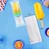 Saco de Embalagem para Sorvete Transparente Fosco Sorvete Caseiro Menglong Máquina de Sorvete Plástica Saco para Selagem Doméstica Picolé Artesanal Sacola para Picolé