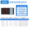 Controlador de temperatura, presión y nivel de líquido de doble circuito y doble haz de luz con dos instrumentos de visualización y dos entradas de señal 485