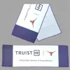 Toalha Esportiva de Comércio Exterior Personalizada Academia Maratona Esportes Toalha Absorvente de Suor Pode Imprimir Logotipo 250gsm Toalha para Limpar Suor