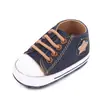 Sapatos de Bebê da Moda Sapatos para Bebê Aprender a Andar Estrela de Cinco Pontas Solado Macio Sapatos para Crianças Pequenas Sapatos de Lona para Bebê Venda Direta 2713