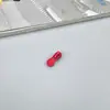 No. Funda de Raqueta con Cremallera de Nylon de 3 Cremalleras Tirador de Cremallera Bolsa de Colcha Colorida Bolso Estuche para Lápices Bolsita para Teléfono Bolso DIY