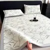Nuevo Tipo Grado A Verano Polietileno Seda de Hielo Juego de Tres Piezas, Colchoneta Refrigerante de Verano con Aire Acondicionado, Dormitorio Estudiantil Colchoneta Suave Individual 3