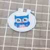 Paquete de materiales para llavero de mochila de punto de cruz para niños, kit para bordar DIY para principiantes