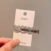 Grampos de Cabelo Sem Costura para Mulheres, Presilhas Laterais em Formato de Gato, Acessórios de Cabelo de Celebridade da Internet Coreana, Pequenas Presilhas Laterais para Franja, Grampos para Cabelo Liso, Presilhas Bico de Pato