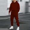 2025 Nuevo Traje de Otoño para Hombre Transfronterizo Sudadera Deportiva Casual para Hombre Conjunto de Dos Piezas Sudadera Holgada Ropa para Hombre Ahora