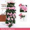 Flores Artificiales Realistas: Rosas, Tulipanes, Lirios, Pavos Reales, Mariposas, Claveles, Decoración del Hogar, Suave al Tacto e Hidratante