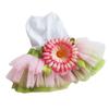 Verano Nuevo Shishi VIP Bomei Taza de Té Chihuahua Puntos Labios de Amor Girasol Vestido de Girasol
