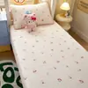 Funda Especial para Cama de Residencia Estudiantil Pieza Única 100% Algodón Protector de Cama Colchón de Algodón Puro Juego de Tres Piezas para Cama Individual de Residencia