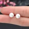 Pendientes de Resina de Perla ABS, Casuales, de Moda y Versátiles, Suaves y Elegantes, Pendientes de Uso Diario de Gama Alta Que No Causan Alergias Fácilmente
