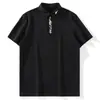 Nova Estilo Novo Estilo Chinês Camisa com Lapela Bordada Flor de Ameixa para Homens, Casual de Verão Nova Blusa de Manga Curta, Camisa de Manga Curta Masculina da Moda