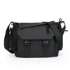 Bolso de Cuero para Hombre y Mujer 2025 Nuevo Bolso para Hombre y Mujer Bolso Cruzado de Tela Oxford Bolso de Hombro Bolso de Axila Bolso Cuadrado Pequeño de Moda Versátil