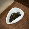Cucharas y bandejas de té de cerámica de las dinastías Tang y Song, Accesorios para juegos de té Kung Fu, Recogedores de té, Cucharitas de té, Palas de té, Componentes del juego de té Kung Fu para la ceremonia del té