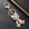 Pingente Criativo e Fashion de Chaveiro de Carro Novo, Gato da Sorte Sentado Pingente de Chaveiro Acessório para Bolsa Atacado