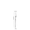 Conjunto de Talheres Amazon em Aço Inoxidável 304 com Design de Cintura Fina para Bife Estilo Ocidental, Faca, Garfo, Colher e Café