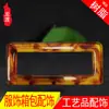 Comércio exterior imitação de tartaruga de pente fivela japonesa fivela em D pulseira redonda pulso vestuário bagagem Acessórios de artesanato material de placa de acetato