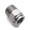 Conector Rápido de Acero Inoxidable 304/316 Rosca Externa Mscnl Mjcnls4/6/8/10/12-M5/1/2/3