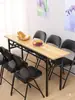 Estante de Almacenamiento de Pared, Mesa Larga Estrecha, Escritorio Pequeño de Oficina, Mesa Plegable Simple para Exteriores, Mesa de Estudio para Estudiantes en Casa, Mesa de Bar