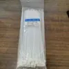 Bridas de Nylon Autocierre Blancas Correas de Arnés de Cableado de Plástico Tensor Correas de Amarre Desechables Cables de Amarre de Plástico para Exportación