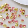 100 Peças de 8mm Cesta de Flores Coração de Flor Broca Garra DIY Estilo Antigo Clipe Coração de Flor Estame de Flor Acessórios de Material Decorativo
