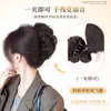 Postizo de Cola de Caballo con Pinza de Garra, Postizo de Moño, Moño Esponjoso para Añadir Volumen, Herramienta de Peinado Estilo Antiguo, Anillo para el Cabello