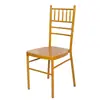 Cadeiras Estilo Bambu para Uso Externo, Cadeiras de Ferro Brancas para Casamento, Bancos para Banquete de Casamento, Cadeiras Douradas para Restaurante de Hotel com Encostos