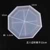 Yu Meiren diy Molde de Goteo de Pegamento de Cristal Plato Redondo Hexagonal Decoración de Mesa Decoración Posavasos Molde de Silicona