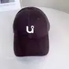 Gorra de Béisbol Lisa Retro Bordada con Letras para Mujer, Sombrero Casual Versátil de Verano para Protección Solar, Sombrero para el Sol para Exteriores, Moderno