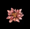 Nueva colección de broches de flor de acrílico con diseño vintage, borlas de camelia, accesorios para mujer, joyería transfronteriza al por mayor