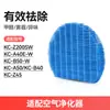 Filtro Compatible Wanchuang para Purificador de Aire Sharp Kc-W200Sw/Kjfcd185B/W Elemento Filtrante Ki-Bx50